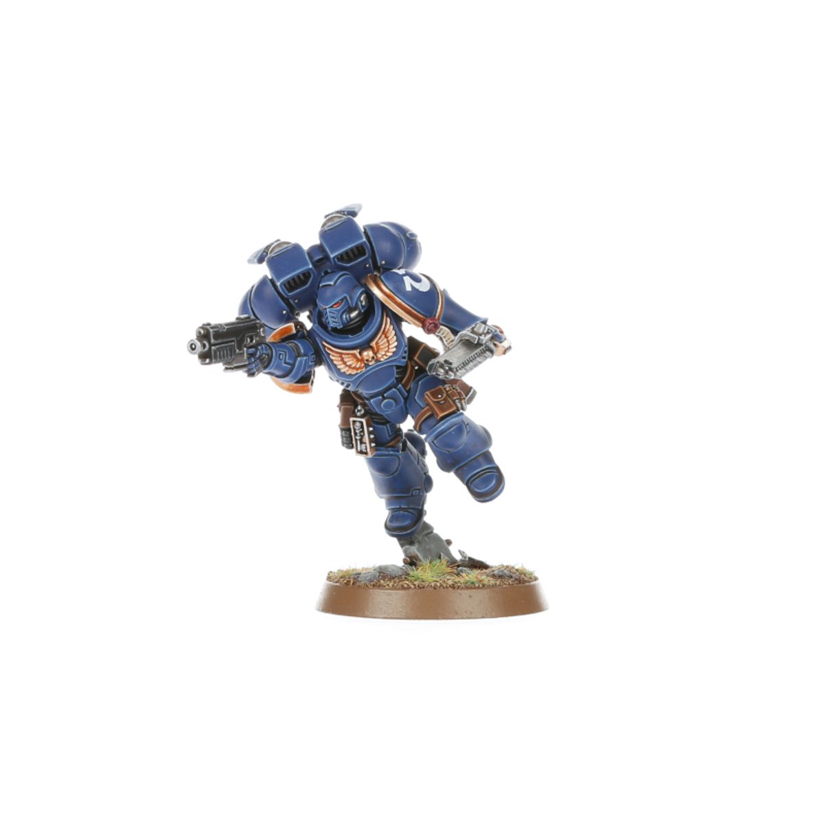 Warhammer 40000 Space Marines Assault Intercessors with Jump Packs