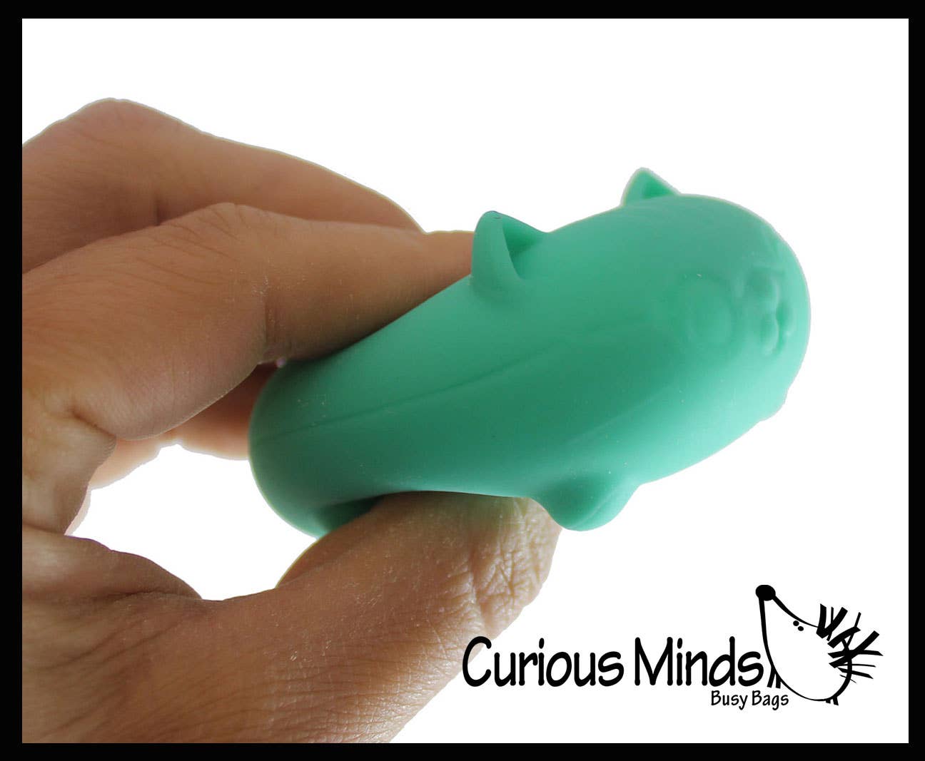 Bola elástica rellena de masa suave NeeDoh Teenie Cool Cat Groovy