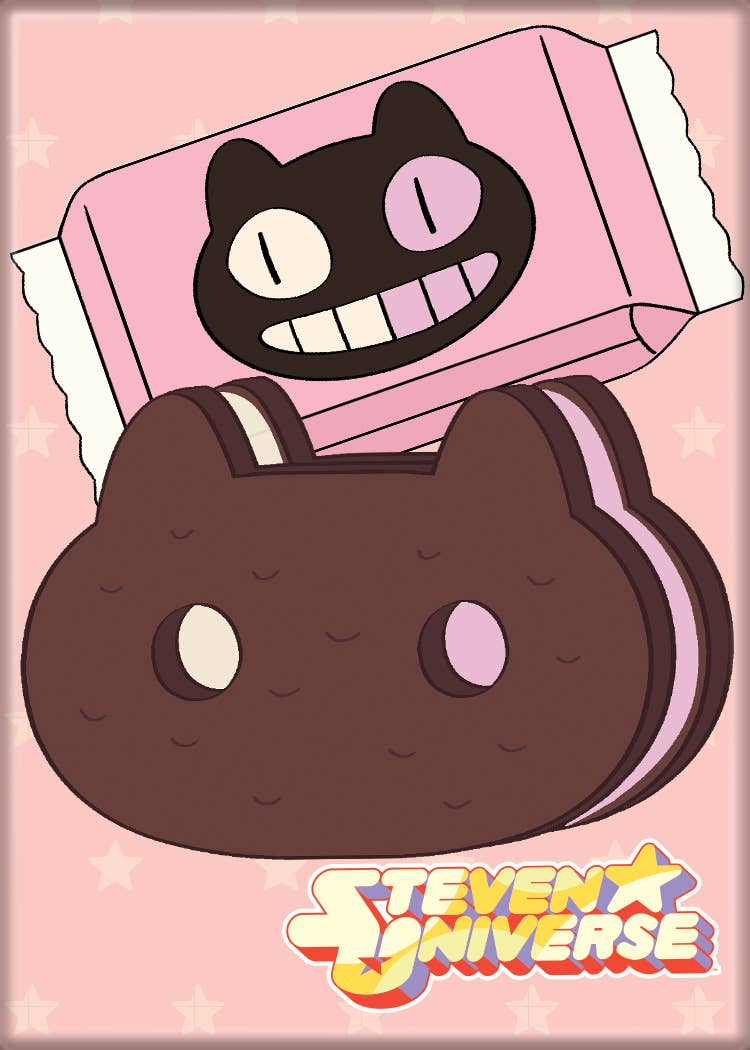 Steven Universe Cookie Cat Ice Cream Magnet