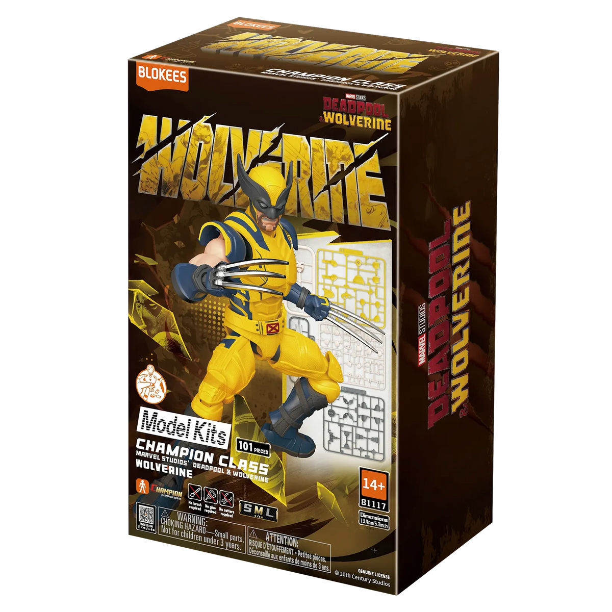 Marvel Deadpool & Wolverine Champion Class Deadpool & Wolverine Model Kit | Blokees