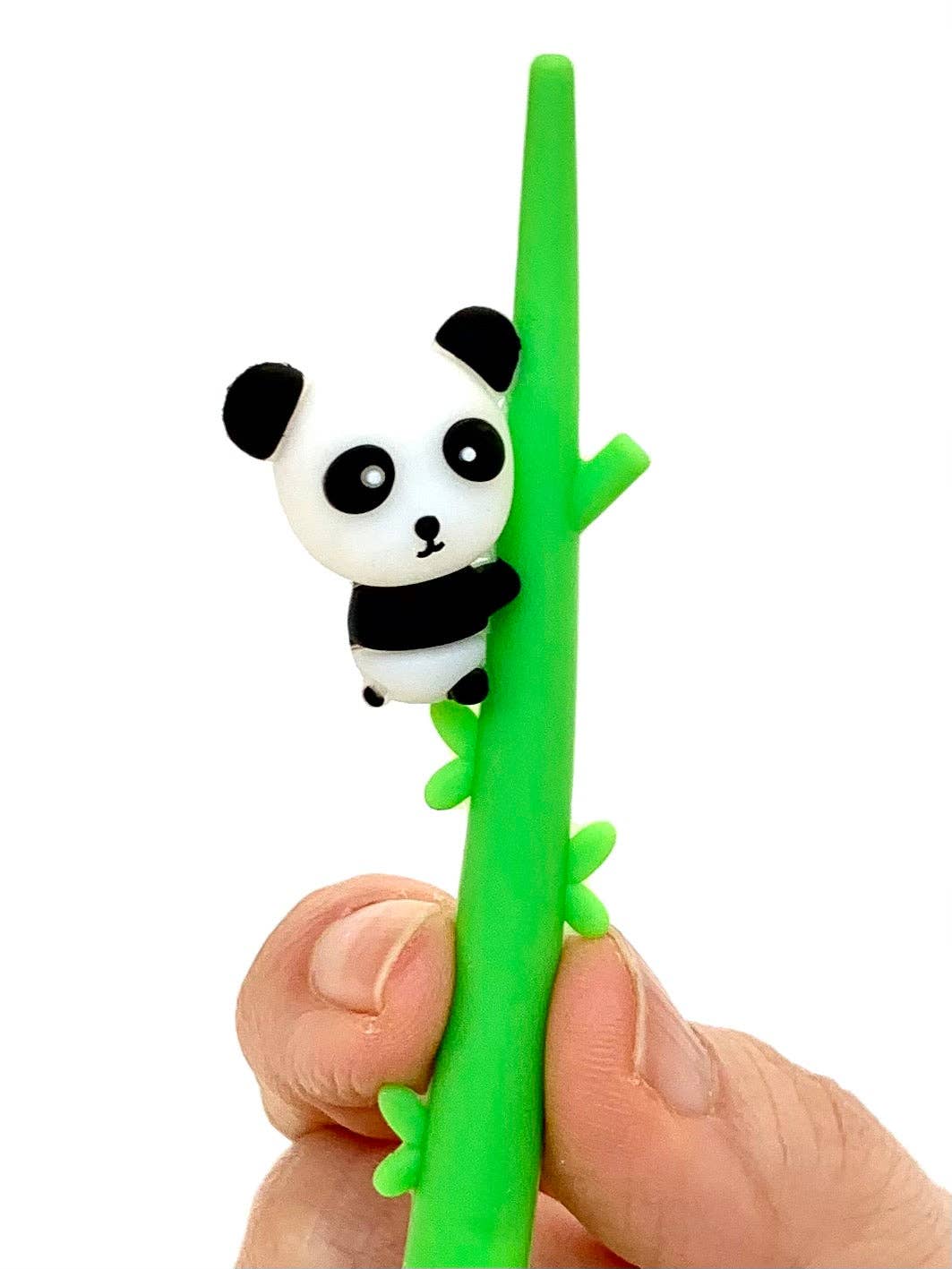 Bolígrafo de gel de bambú Panda Wiggle