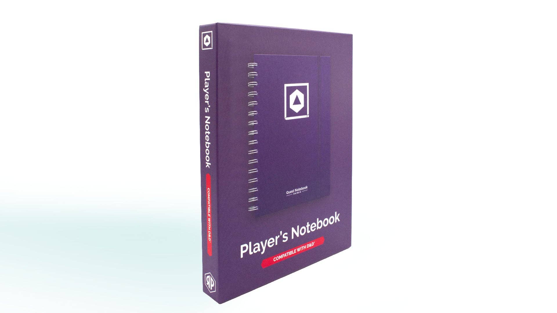 D&D Character Quest Notebook - Mystic Purple