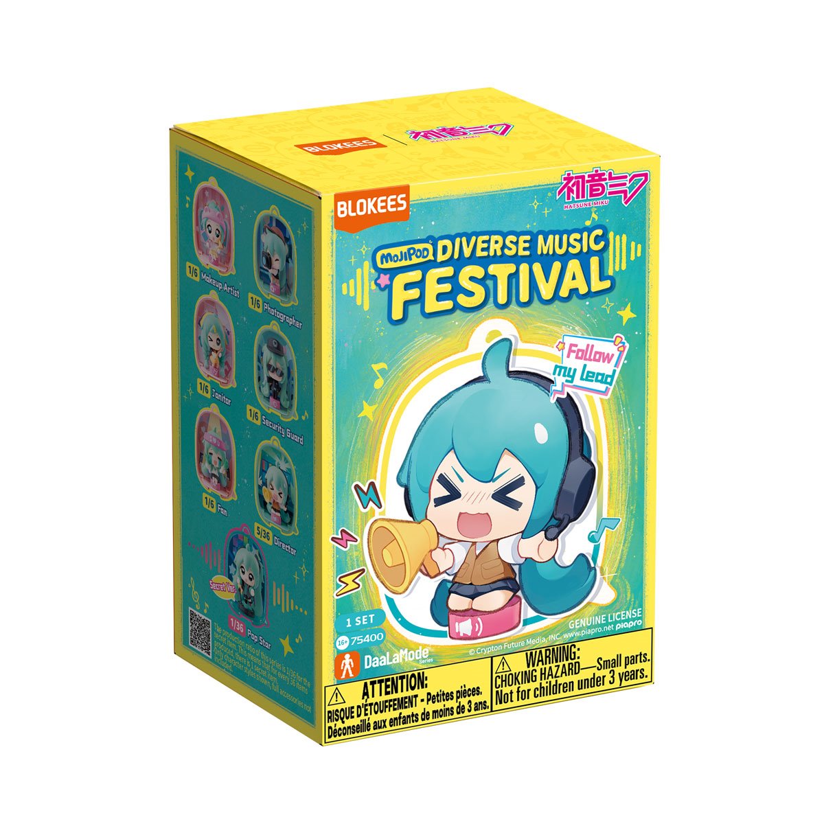 Hatsune Miku | Blokees: Diverse Music Festival Model Kit - Blind Box