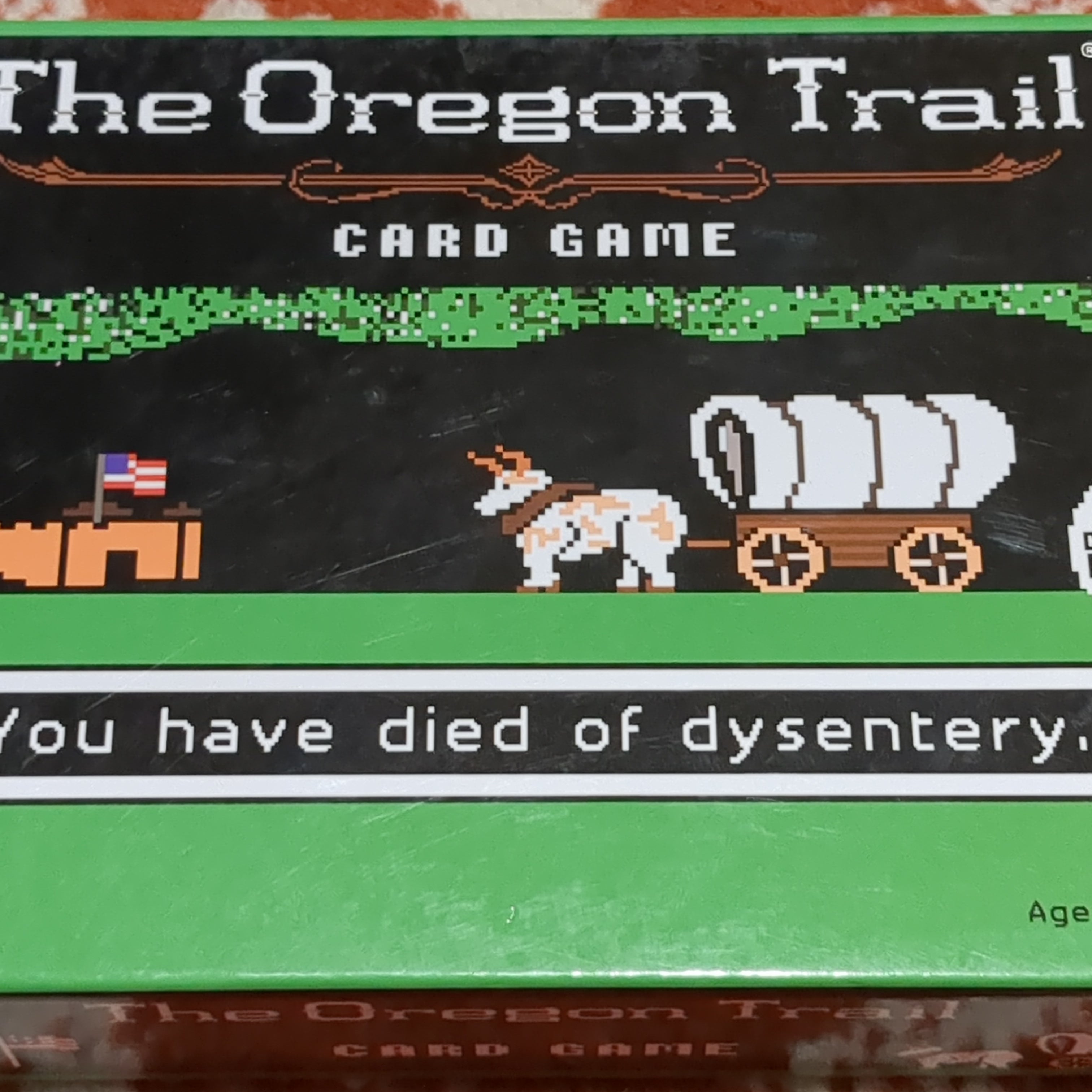 Juego de cartas The Oregon Trail (usado)