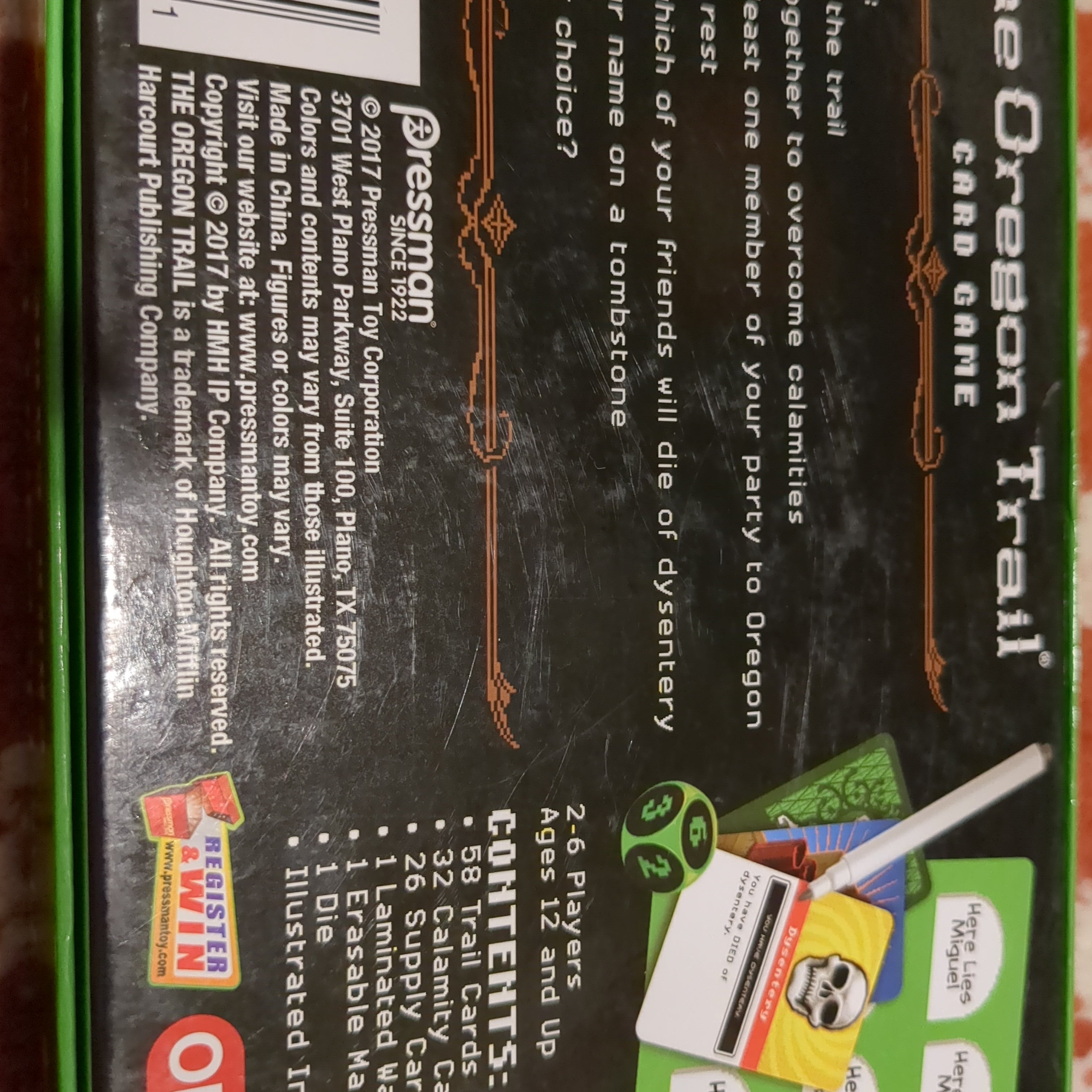 The Oregon Trail Card Game (Used)