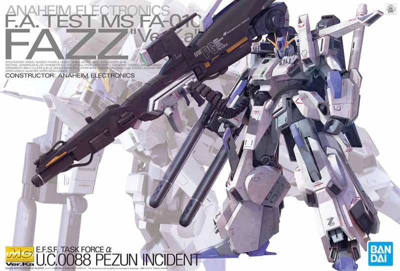 Gundam Sentinel FAZZ Ver.Ka MG