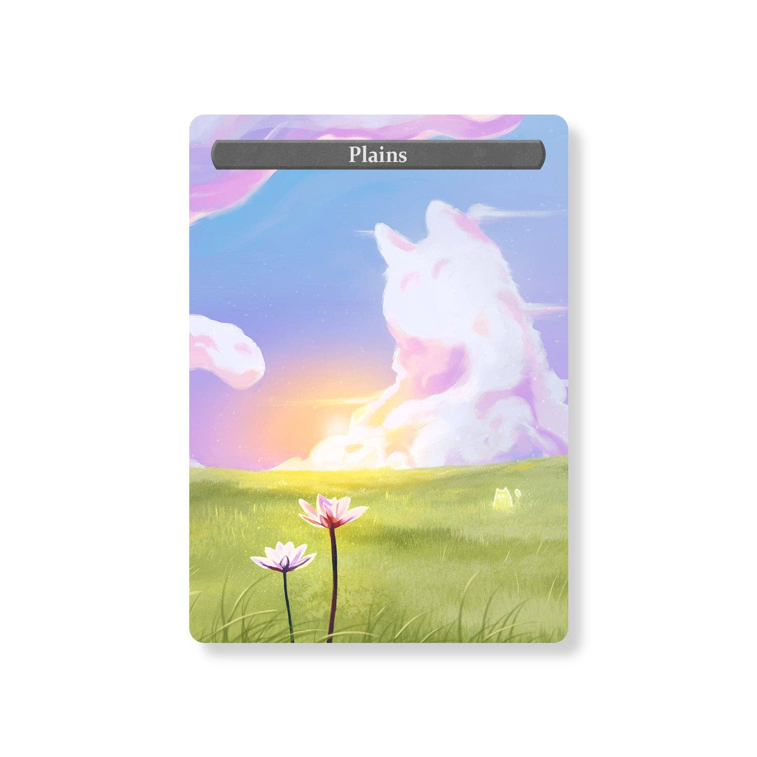 Cavernas y Calicos Mana Cats Plains - Conjunto de representación de tierras