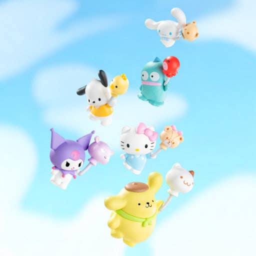 Sanrio Balloon Adventure Figure Random — Official Licensed