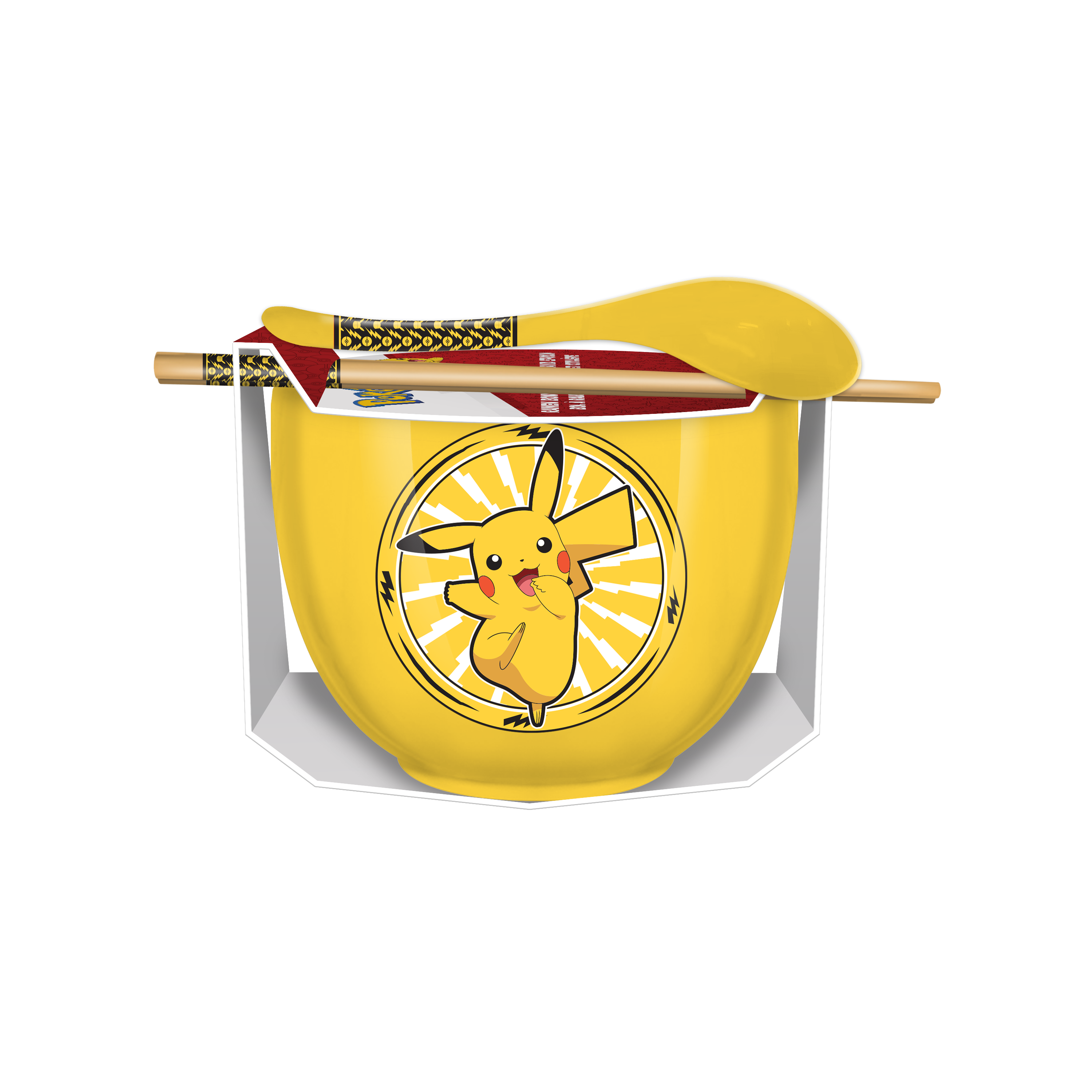 Pokémon 20oz Ramen Bowl with Chopsticks and Spoon