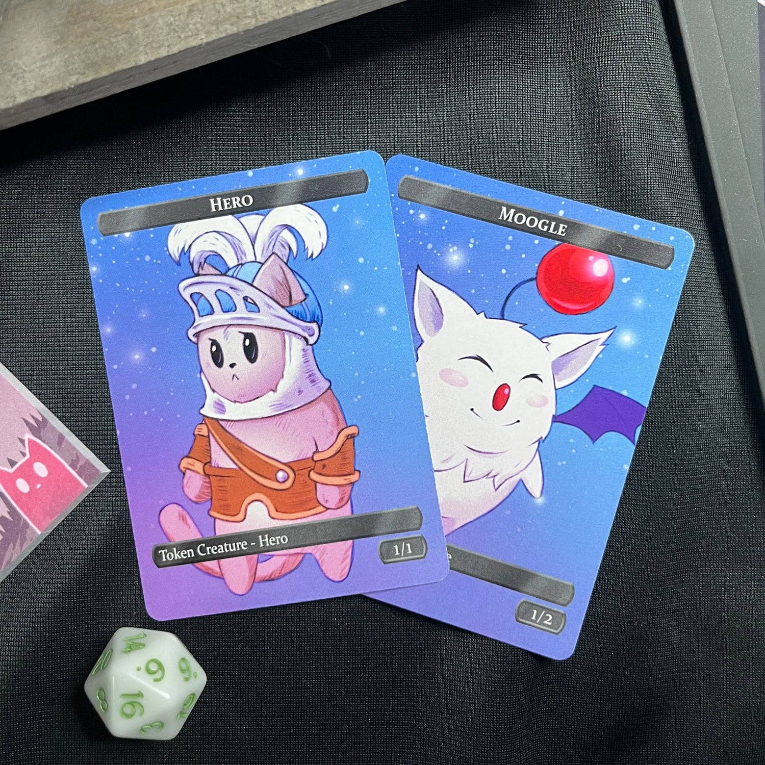 Conjunto de fichas de héroe de Caverns & Calicos