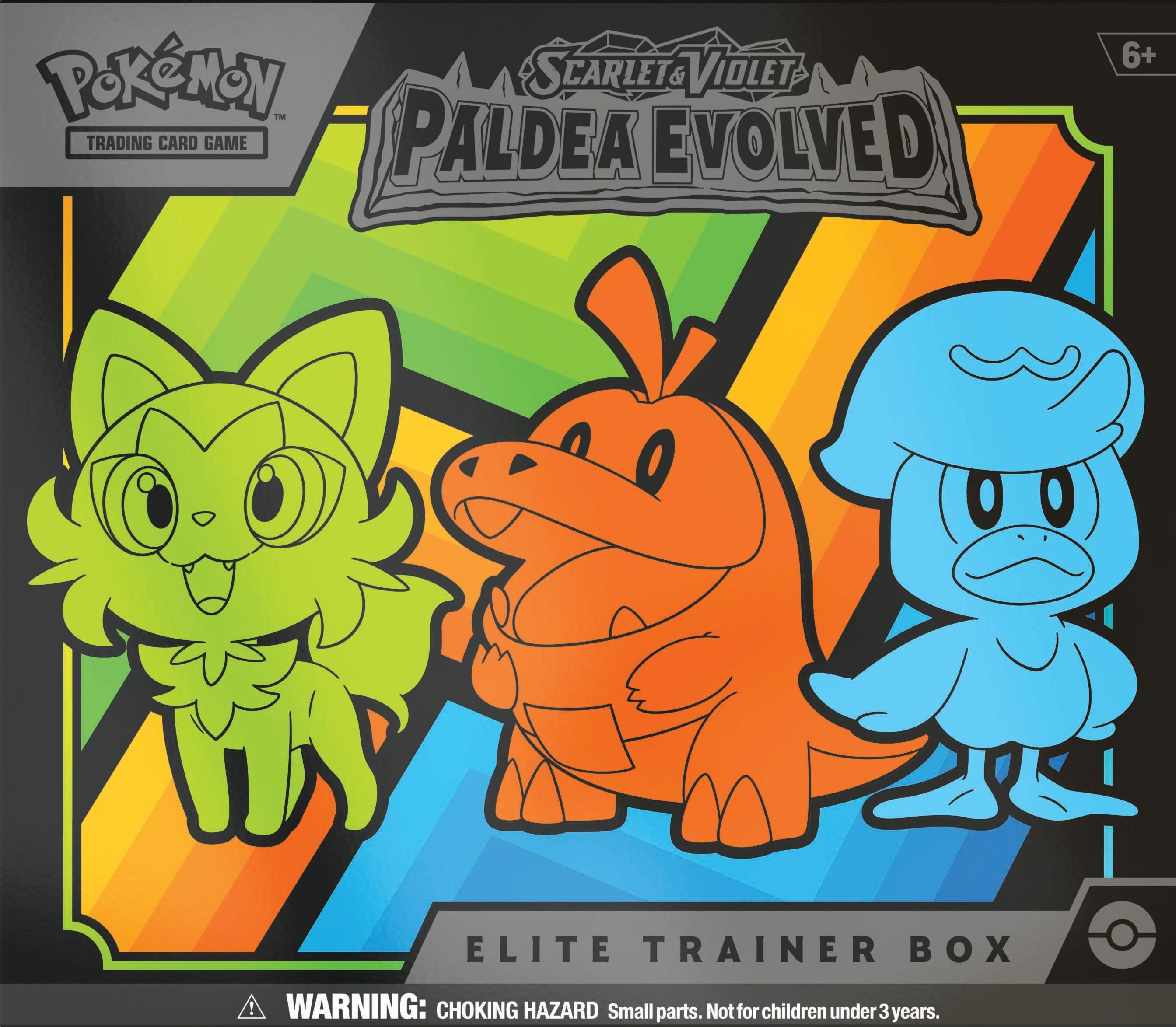 Pokémon: Caja de Entrenador Élite Evolucionado de Paldea (ETB)