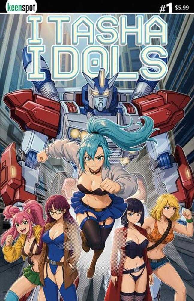 Itasha Idols #1 Portada A Mike White