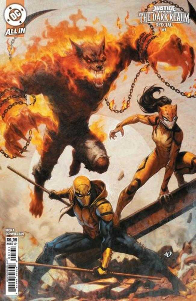Justice League The Dark Realm Special #1 (One Shot) Portada C Variante de cartulina Ariel Olivetti