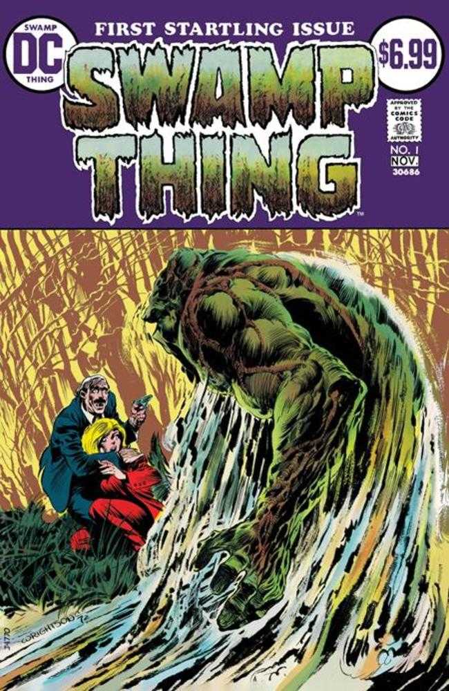 Swamp Thing #1 Facsimile Edition Cover C Bernie Wrightson Foil Variant