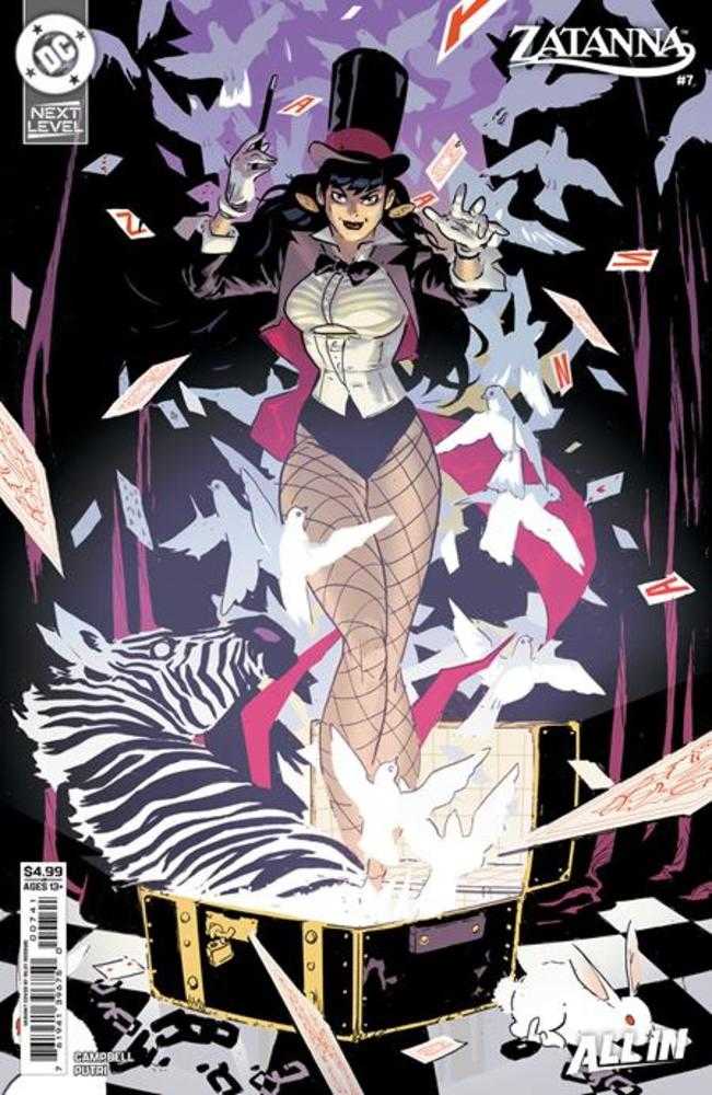 Zatanna (2026) #7 Portada D Variante de cartulina Riley Rossmo