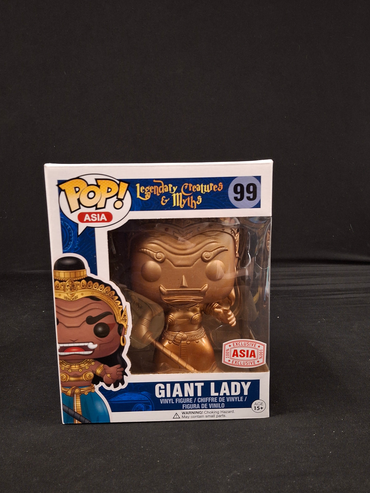 Funko Pop! Asia: Giant Lady Gold #99 - Asia Exclusive