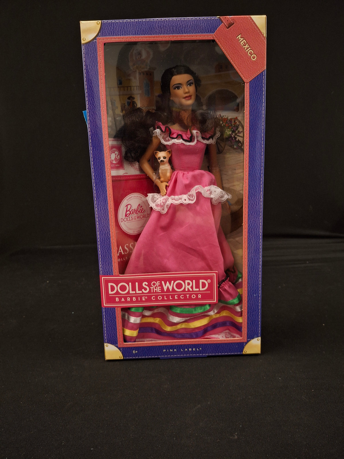 Dolls of The World: Mexico - Barbie Doll Pink Label 2011 - Mattel No. W3374