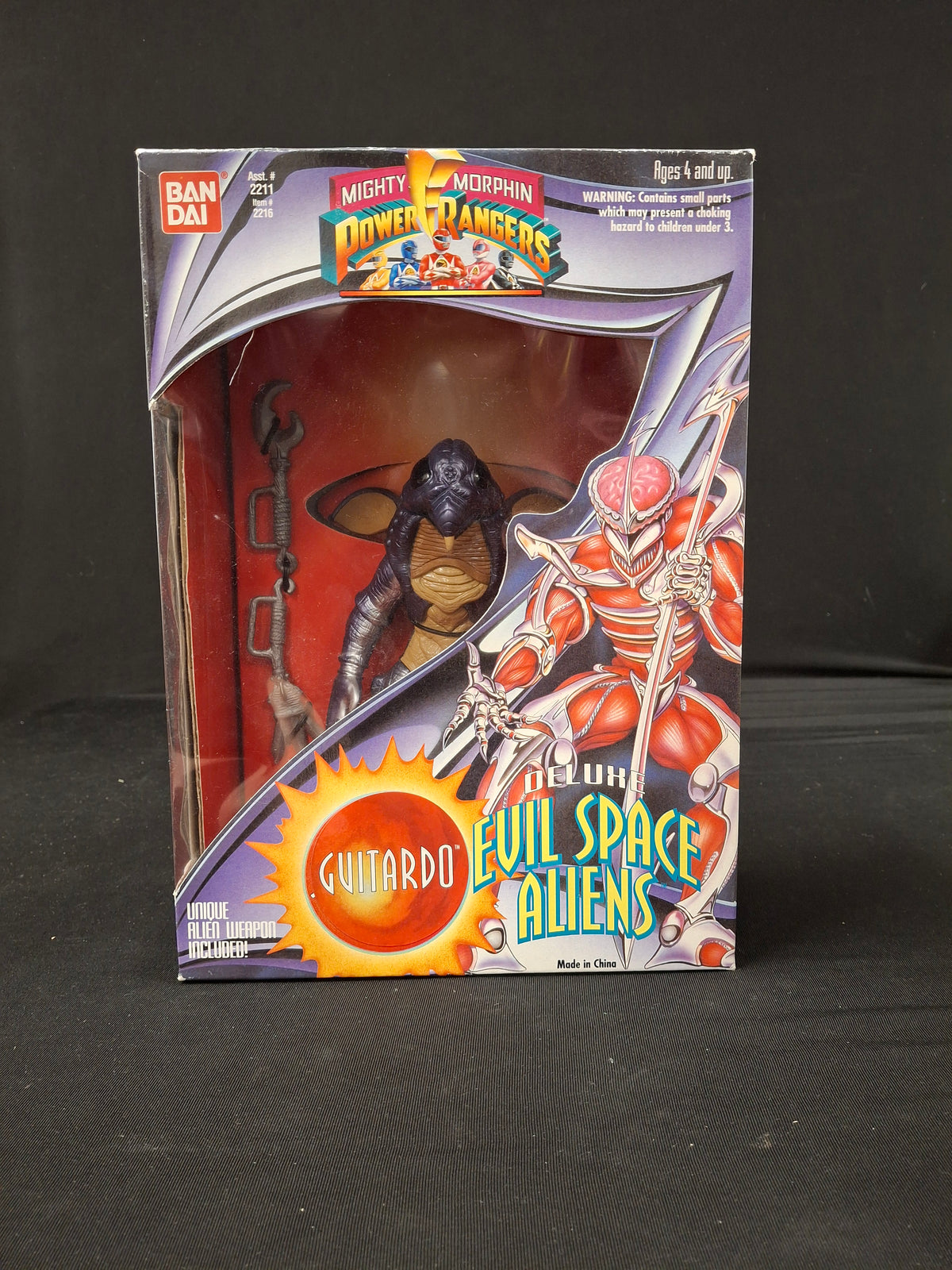 Mighty Morphin Power Rangers: Alienígenas espaciales malvados de lujo - Guitardo (1994)