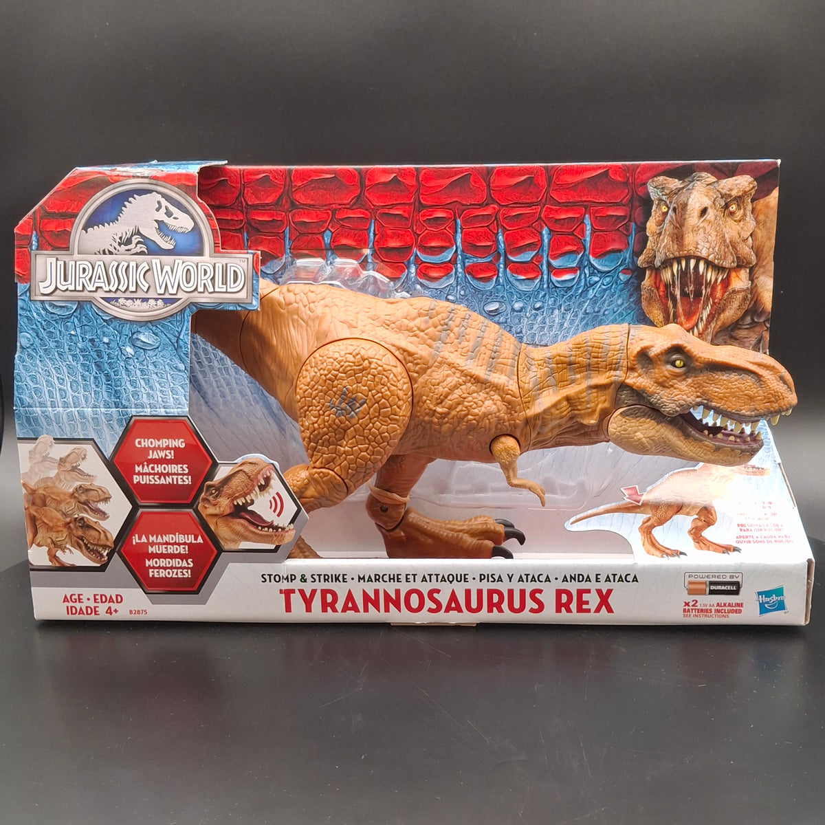 Jurassic World Stomp And Strike Tyrannosaurus Rex Figure