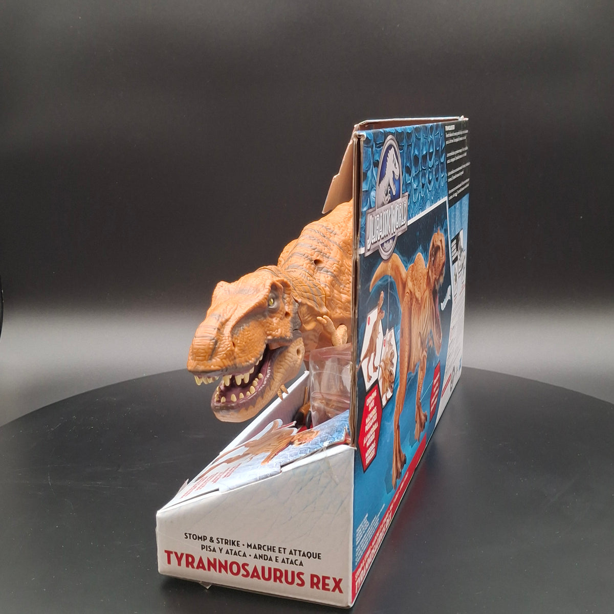 Jurassic World Stomp And Strike Tyrannosaurus Rex Figure