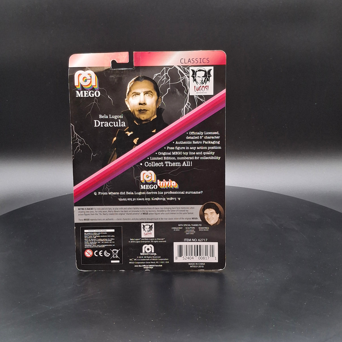 Lugosi Enterprises: Tv Favorites - Dracula - Action Figure