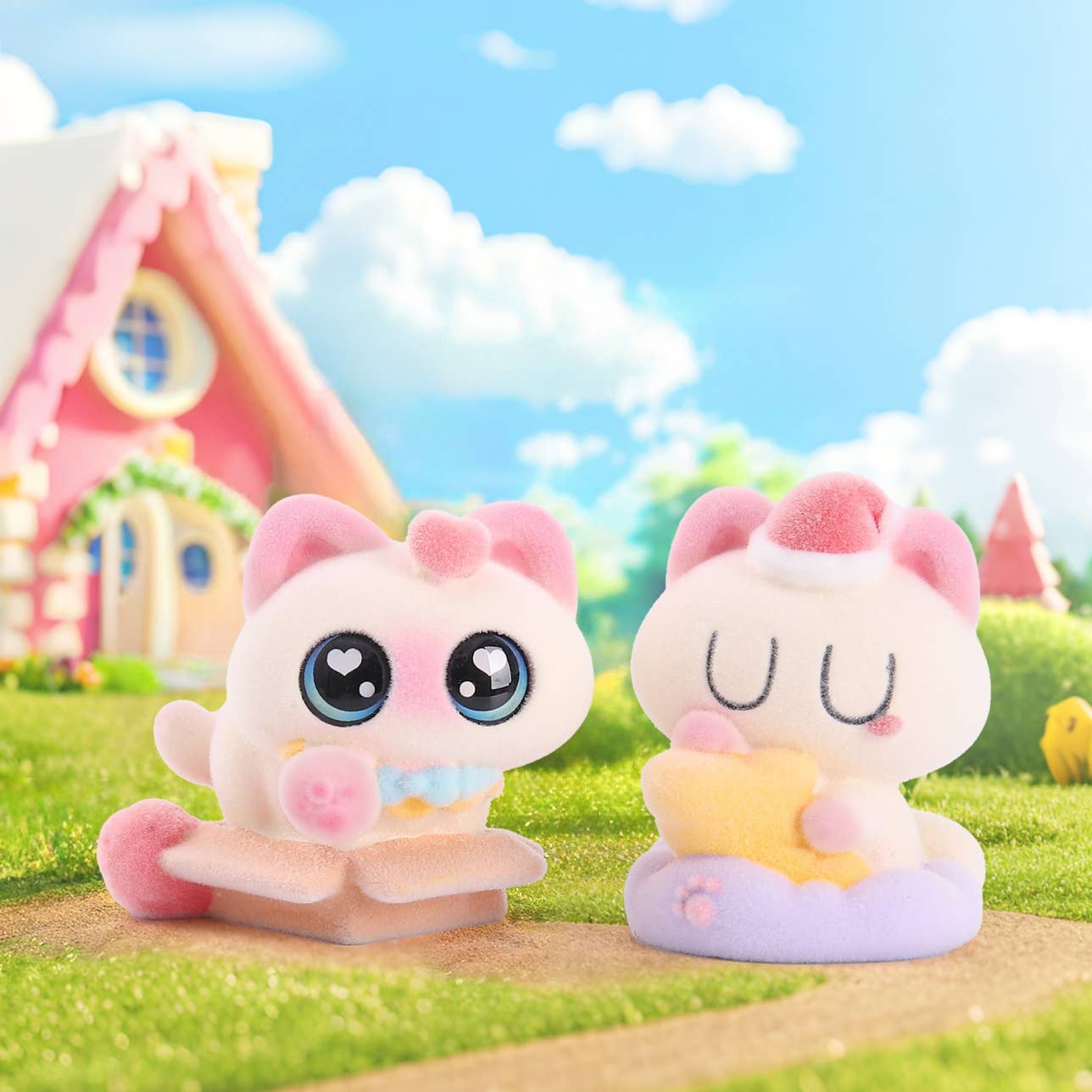 Siamese Big Eye Cat Blind Box-12