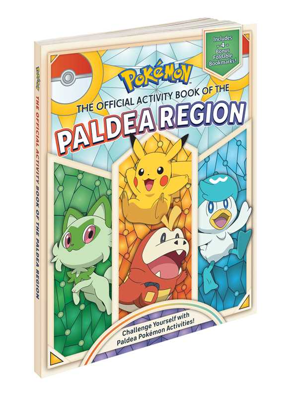 Pokémon El libro de actividades oficial de la región de Paldea por Sonia Sander