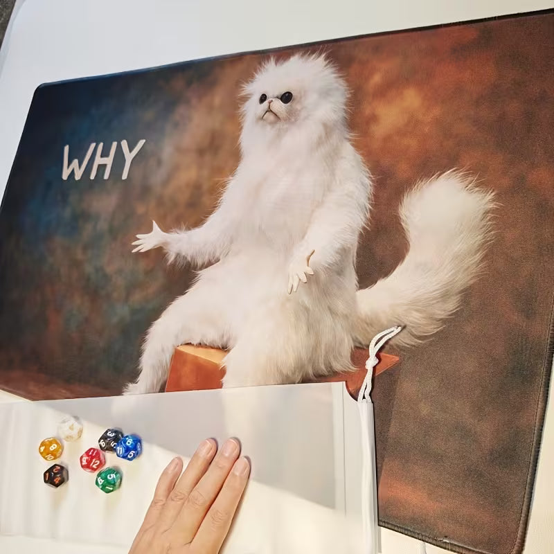 Playmat: Stitched Meme: Why?