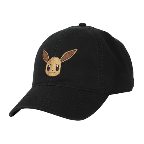 Pokemon Eevee Black Dad Hat