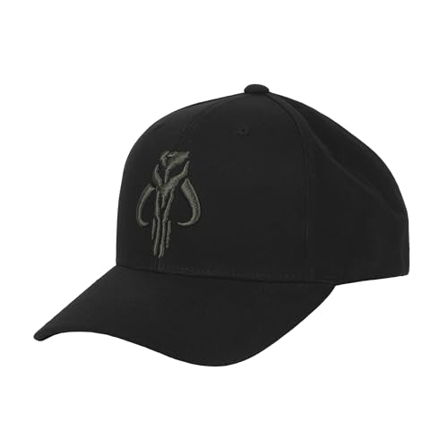 Star Wars: Episode IV A New Hope Boba Fett Mandalorian Logo Washed Cotton Twill Dad Cap