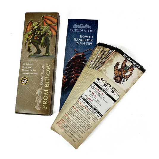Stat Trackers: Friends & Foes: From Below (50-Pack)