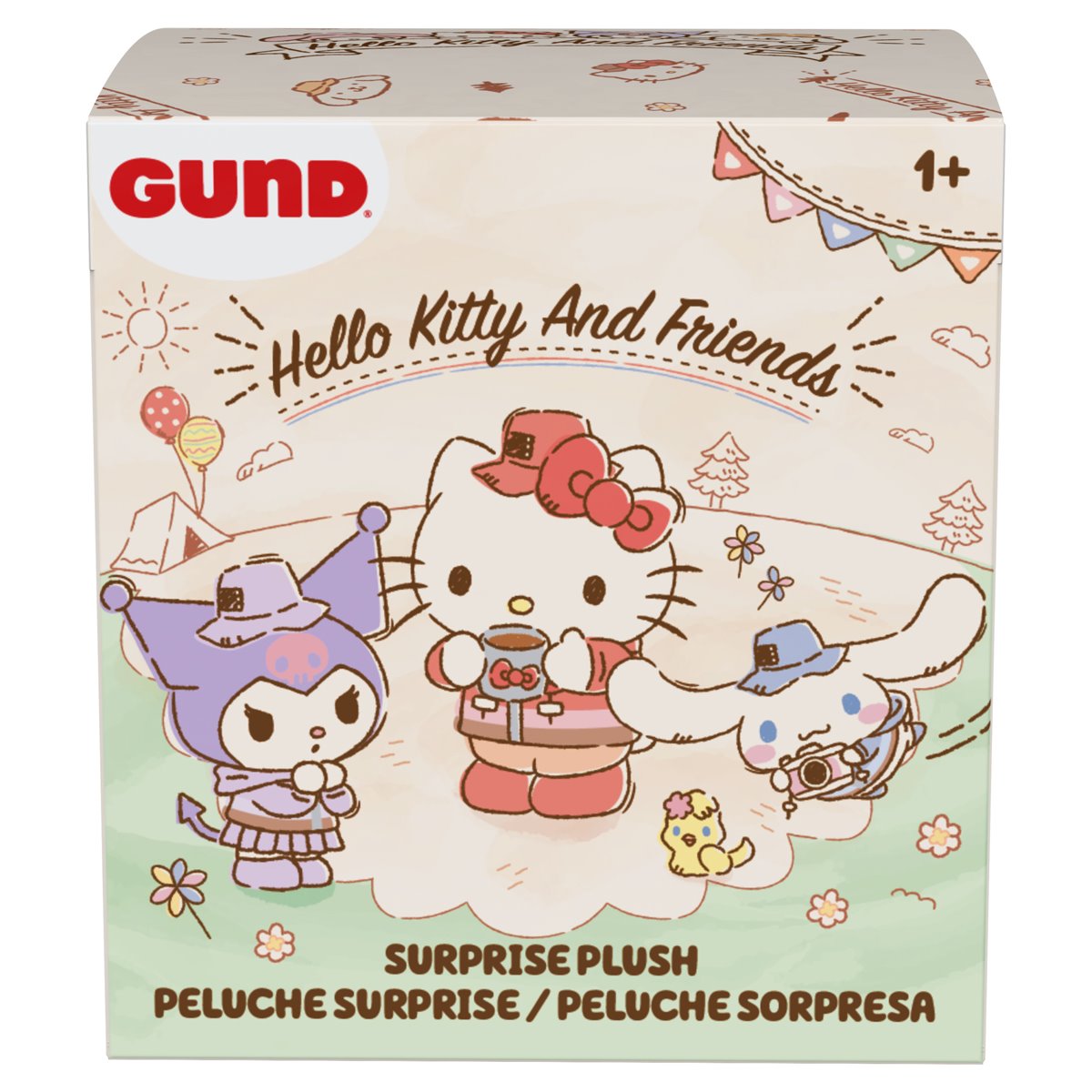 Gund | Hello Kitty & Friends: Camp Plush Keychain - Blind Box