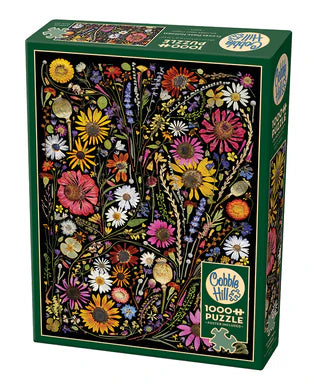 Puzzle: Flower Press: Happiness (1000 pcs.)