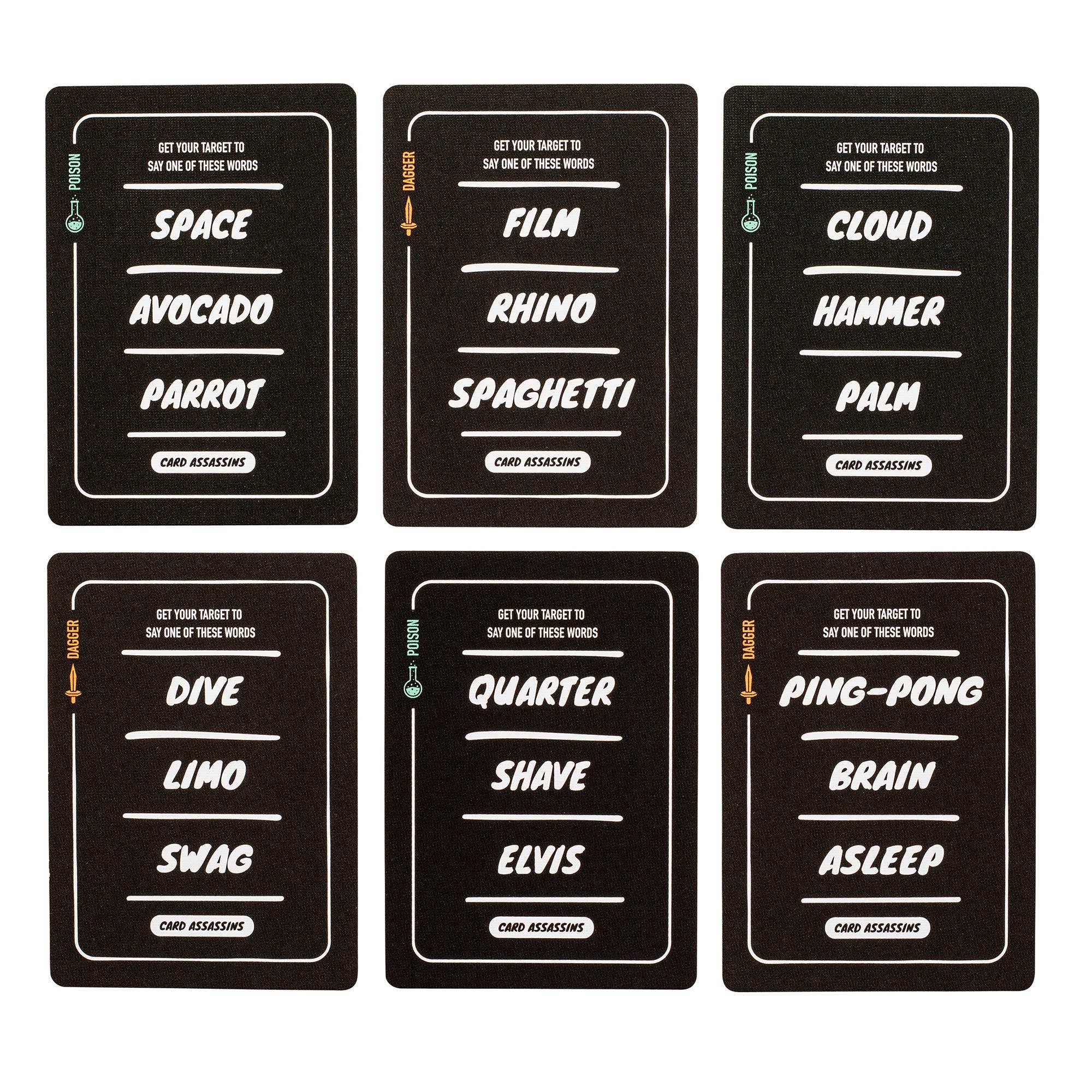 Card Assassins: Un juego de fiesta