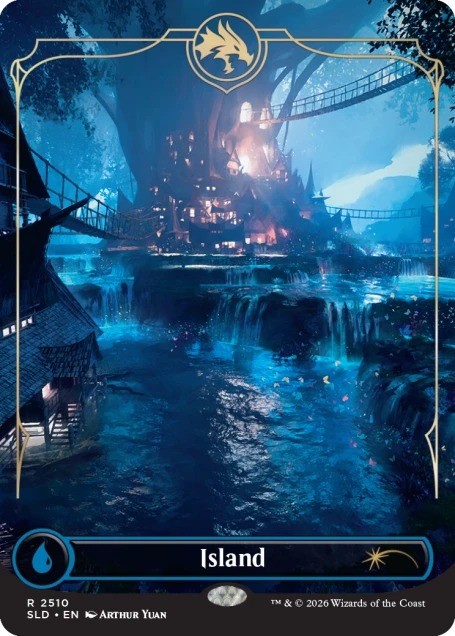 Magic the Gathering: Secret Lair Drop Series - Lands of the Forgotten Realms - NON FOIL