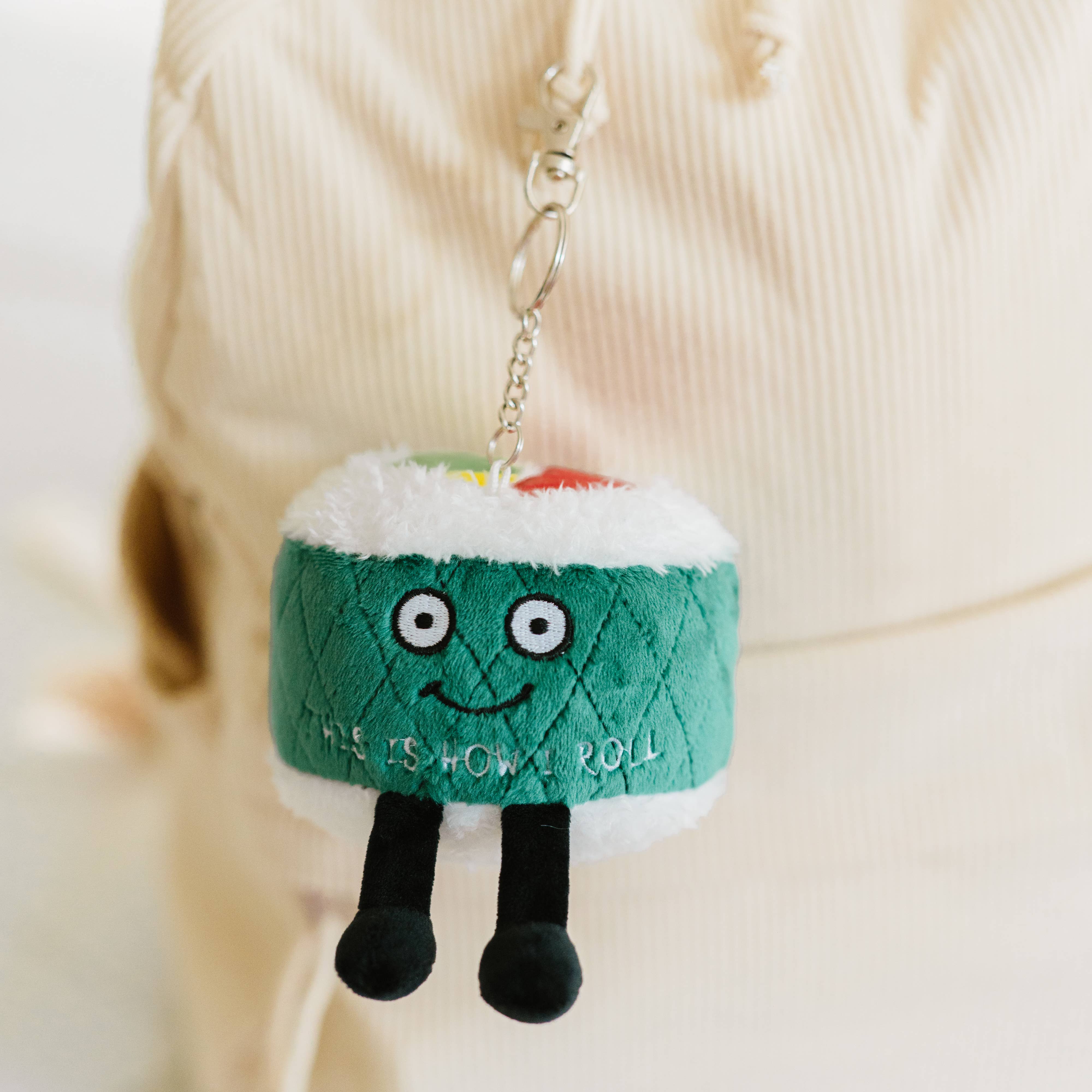 Sushi Plush Bag Charm Soft Cuddly Toy Funny Cute Gift