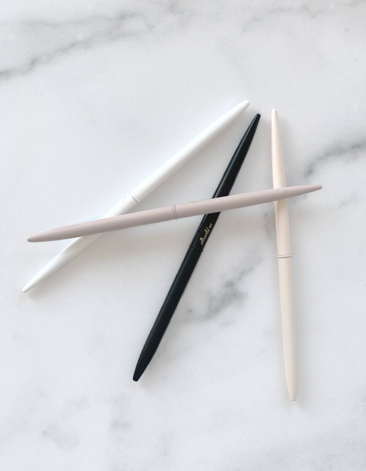 Slim Pens Set of Four | Matte Neutrals