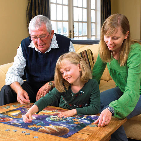 Puzzle: Space Travels (Family Sized for All Ages)