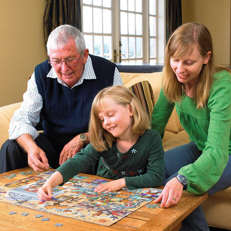Puzzle: Cats and Dogs Museum (Family Sized for All Ages)