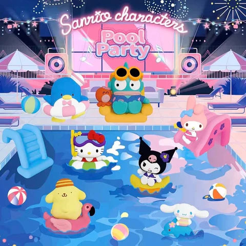 Sanrio Characters: pool Party