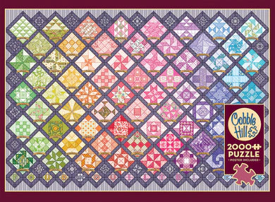 Puzzle: Four Square Quilt Blocks (2000 pcs.)