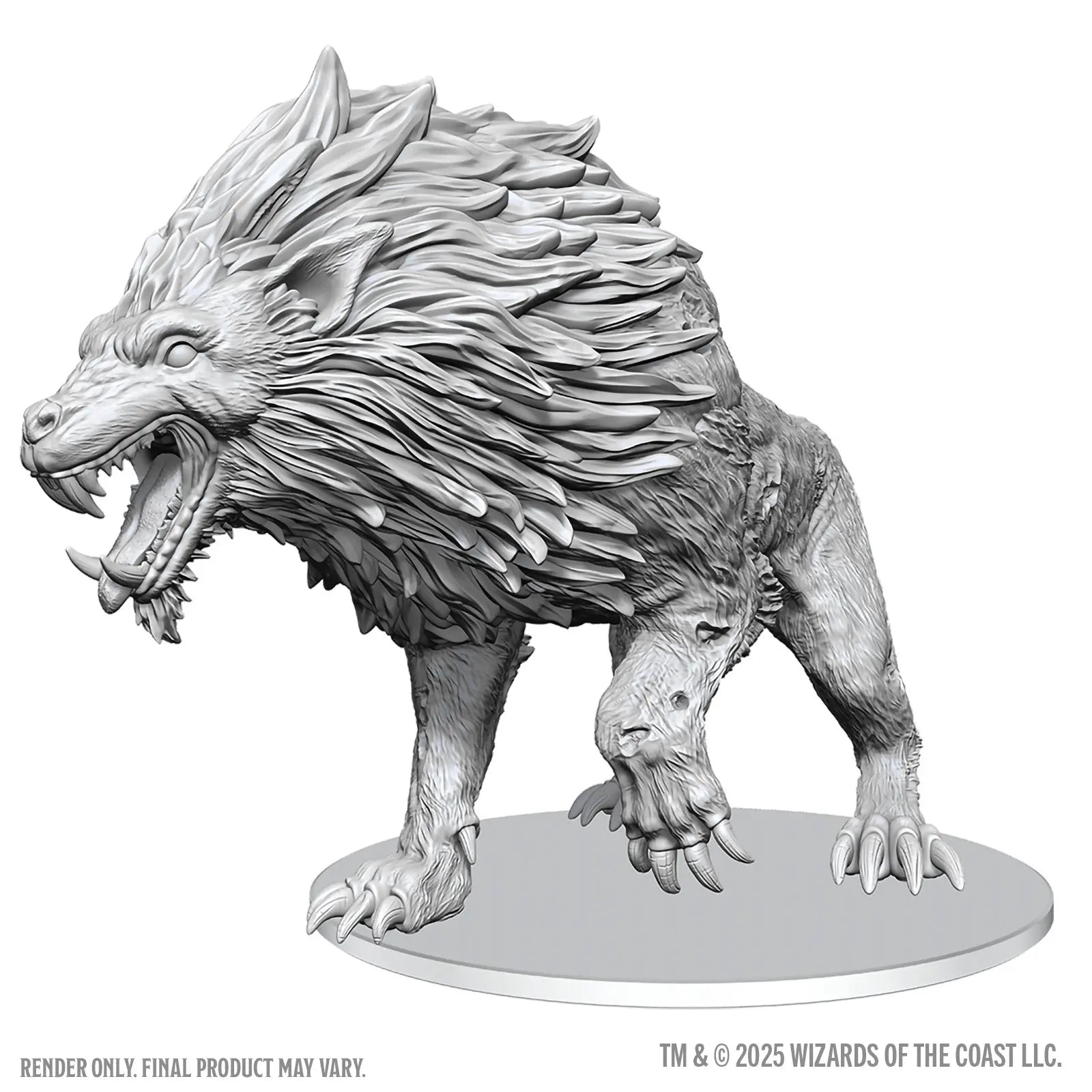 Dungeons & Dragons Nolzur's Marvelous Miniature Dire Worg
