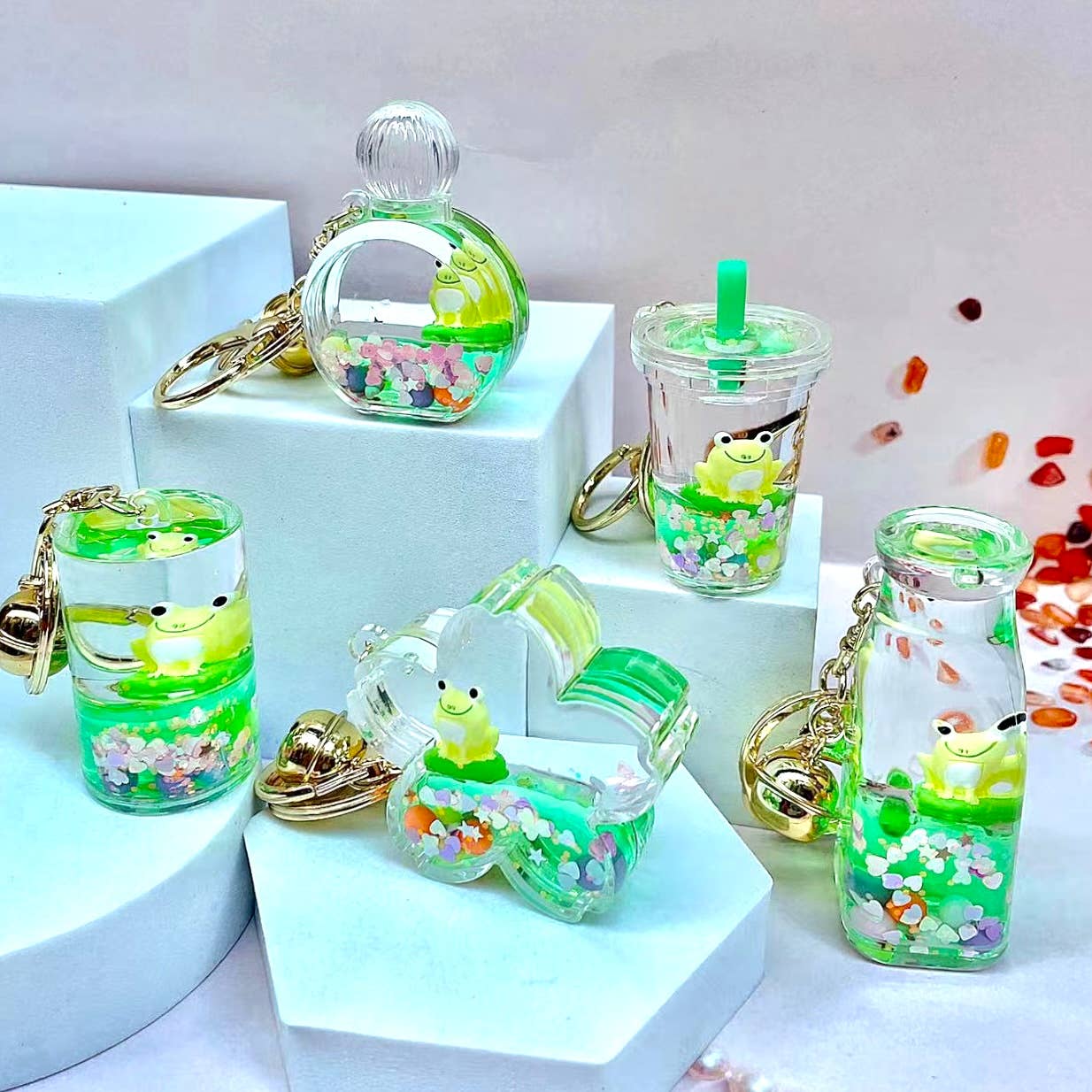 LLAVERO FLOTANTE FROG BOBA