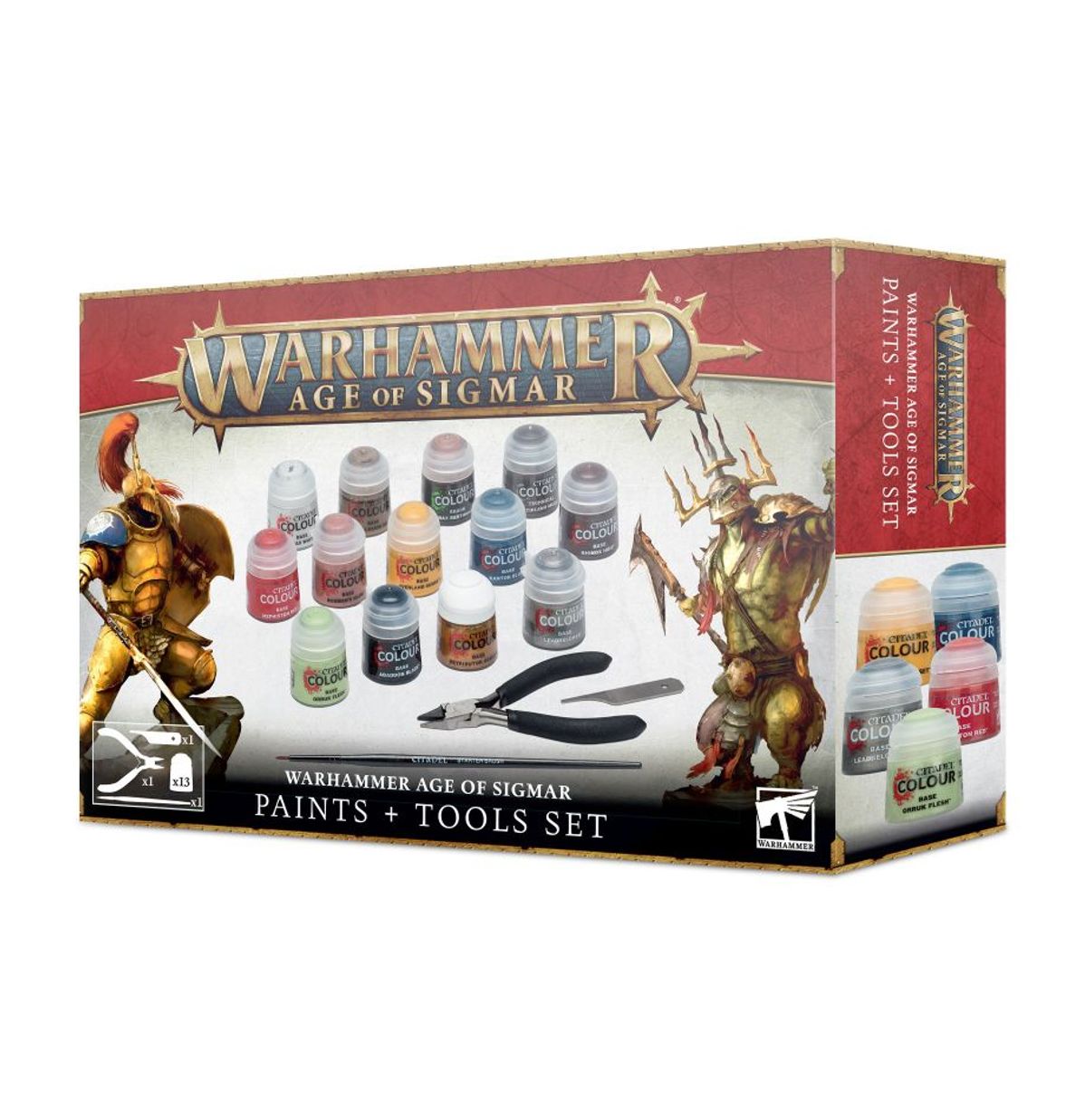 Warhammer Age of Sigmar: Pinturas + Set de herramientas