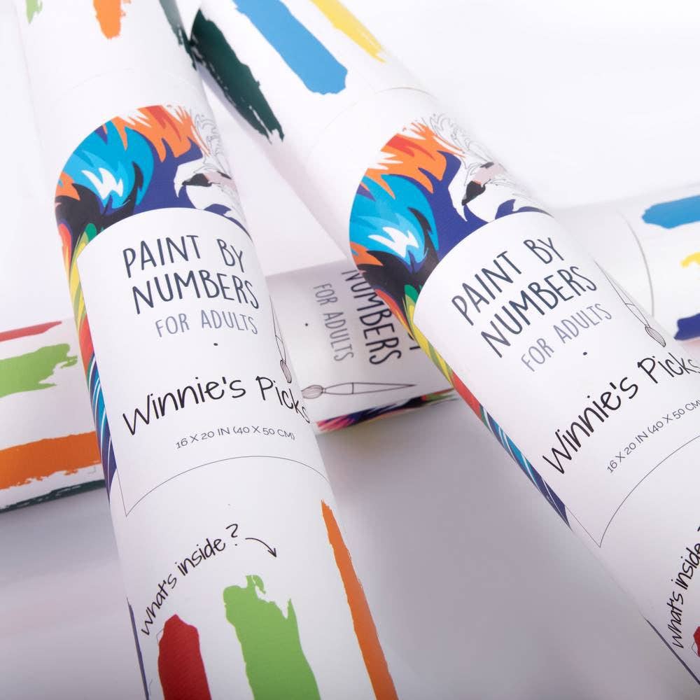 Pepper Tree Lane Two - DIY Paint by Numbers Kit