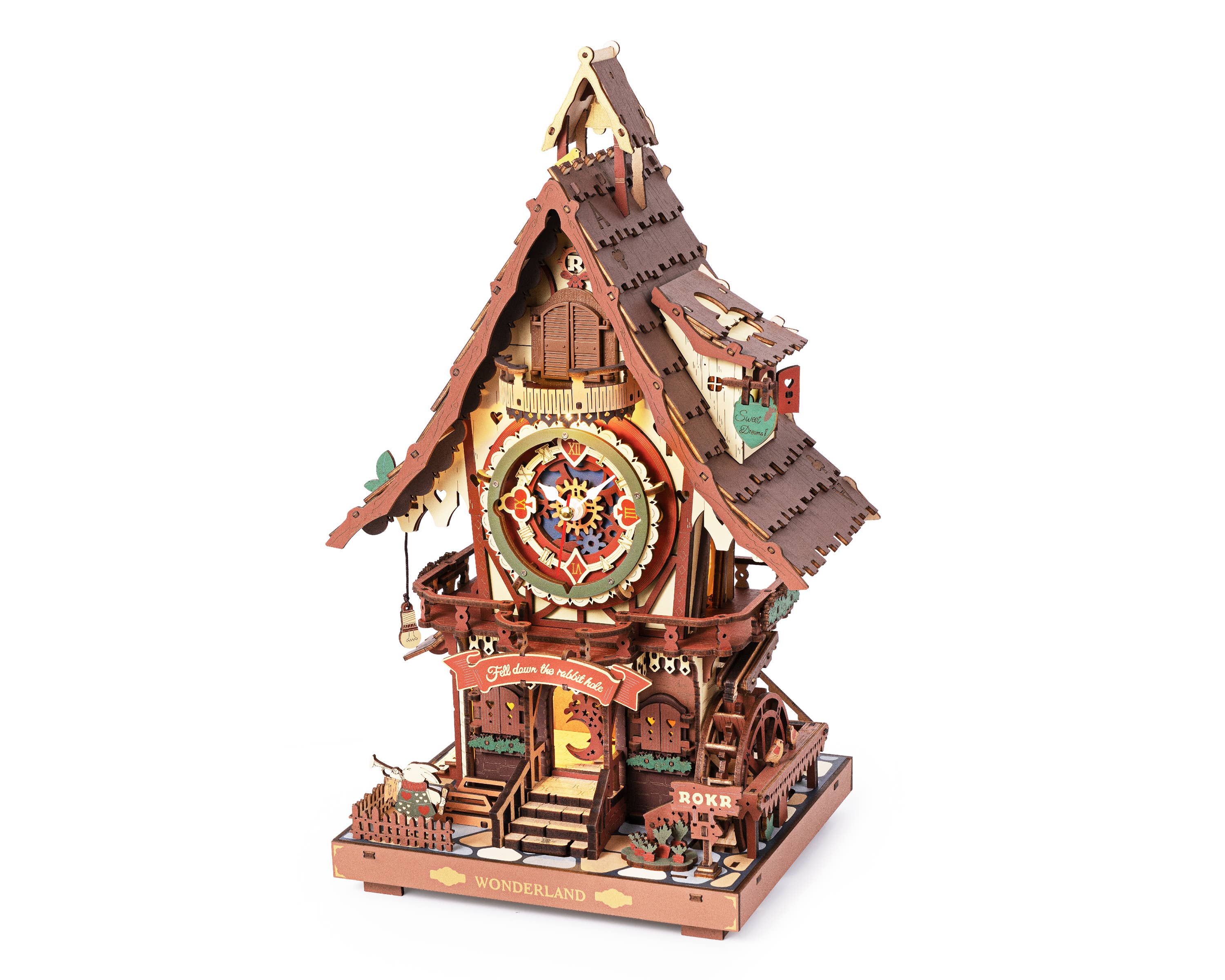 LC901C ROKR Cuckoo Clock Mechanical 3D Wooden Puzzles