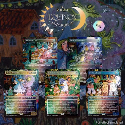 Magic the Gathering: Secret Lair Drop Series - Featuring: Phoebe Wall - Rainbow FOIL