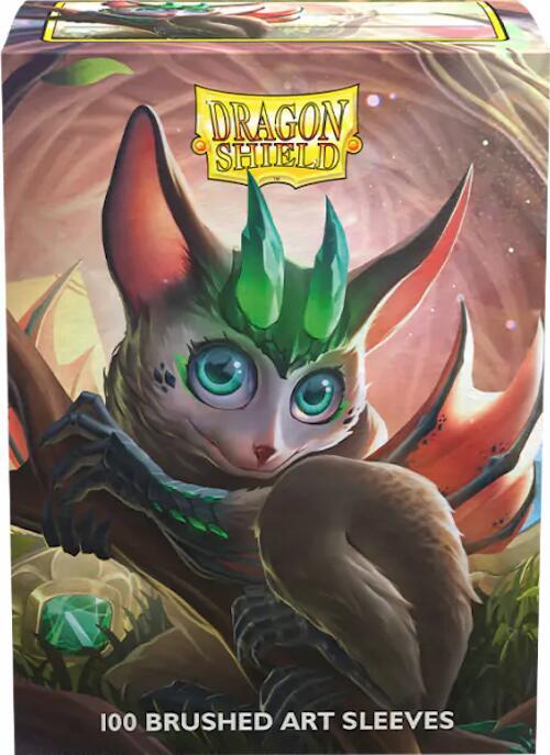 Escudo de dragón: Arte con pincel: Morty