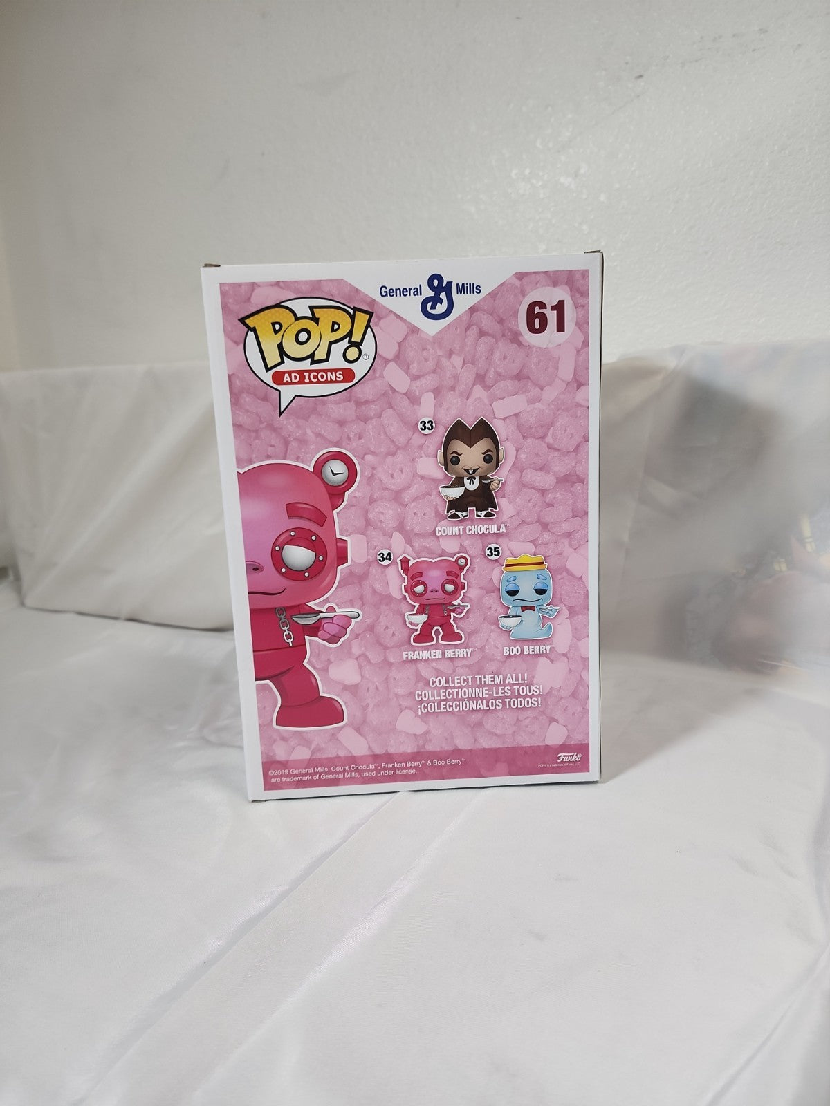 Funko Pop Ad Icons 10" Franken Berry #61 - Funko Shop Exclusive, JJ-B-322