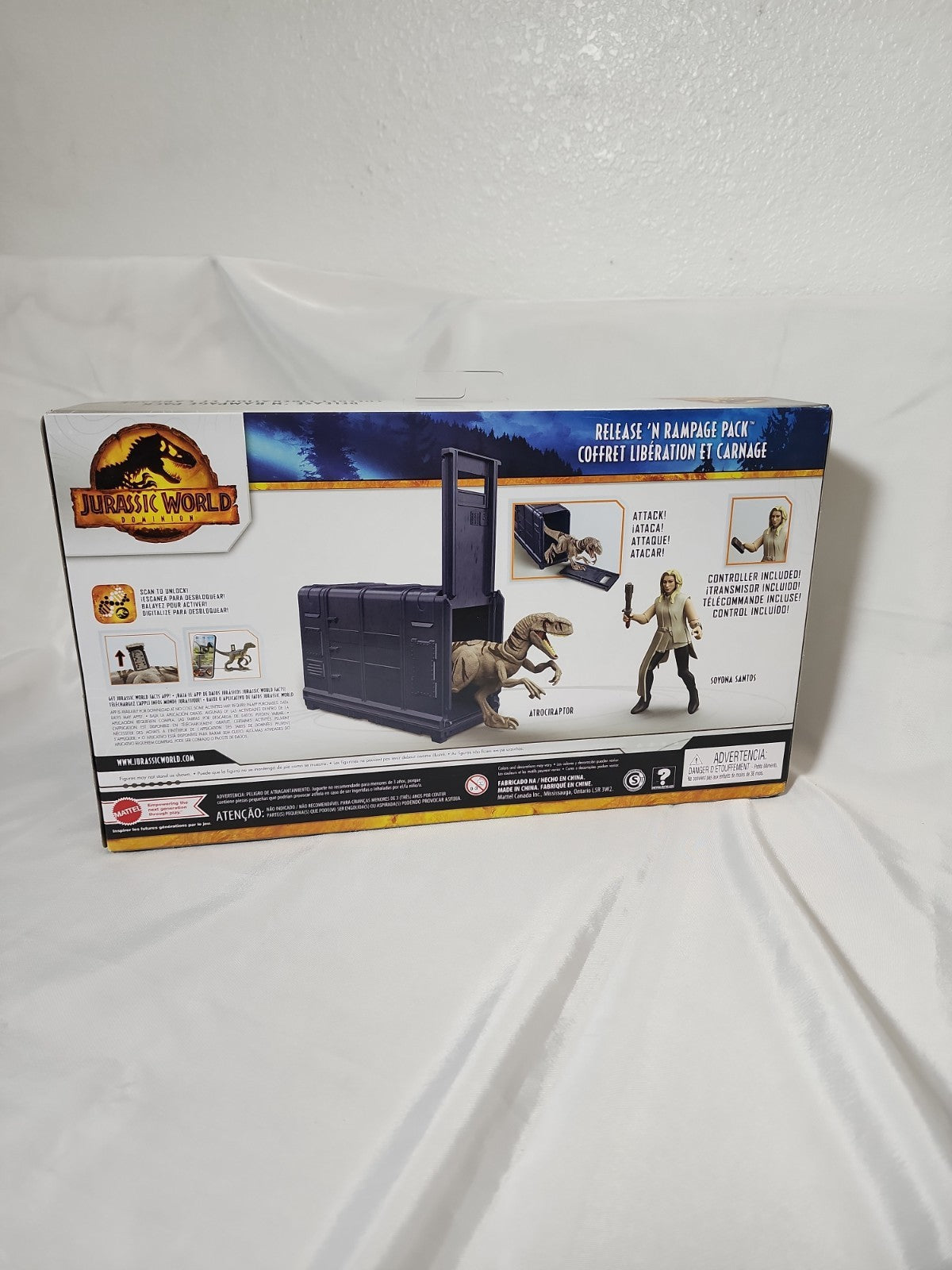 Jurassic World Dominion Release'N'Rampage Soyona & Atrociraptor Pack,JJ-A-042